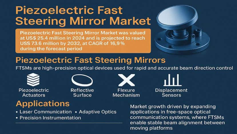 Piezoelectric Fast Steering Mirror Market: Global Industry Trends, Precision Optics Innovation, and Forecast 2025–2032