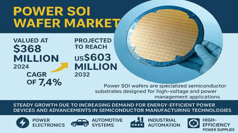 Power SOI Wafer Market: Global Industry Trends, Technology Advancements, and Forecast 2025–2032