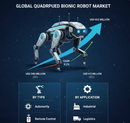 Quadruped Bionic Robot Market CAGR : Growth, Share, Value, Insights and Trends