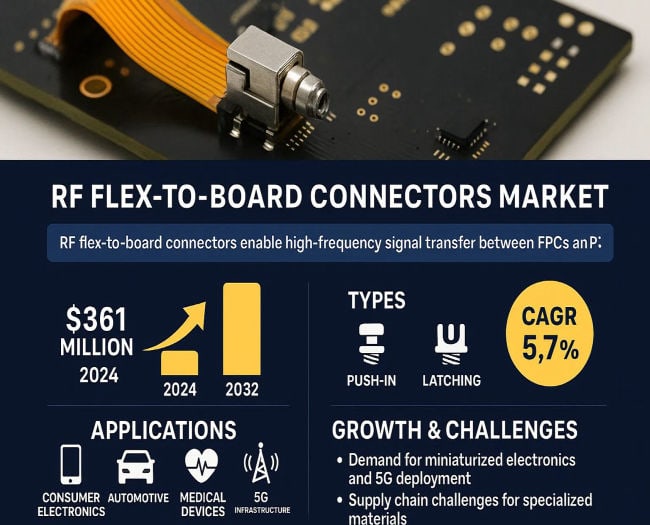 RF Flex-to-Board Connectors Market: Key Players and Market Size