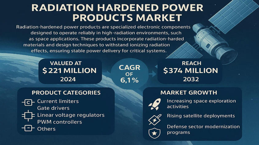 Radiation Hardened Power Products Market: Global Market Size, Growth Drivers, and Forecast 2025–2032