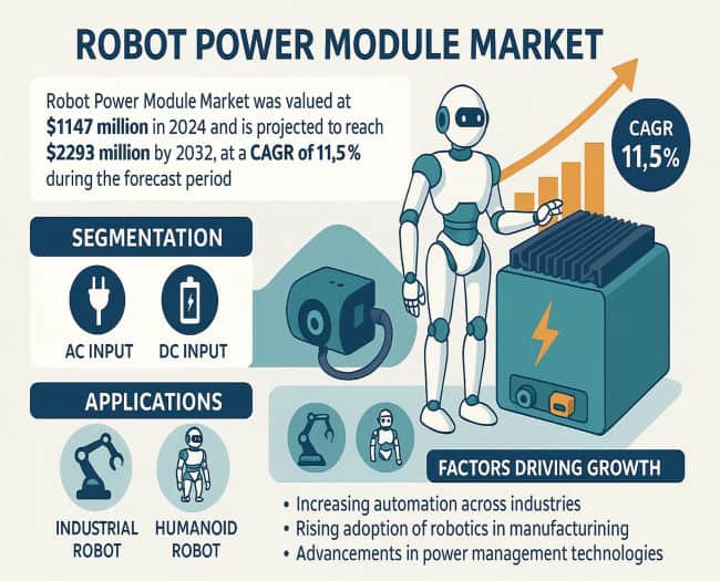 Robot Power Module Market: Top Trends and Key Players