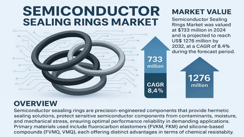 Semiconductor Sealing Rings Market: Global Industry Trends, Technology Advancements, and Forecast 2025–2032
