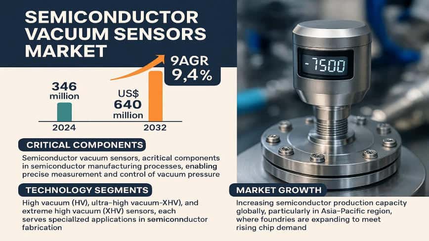 Semiconductor Vacuum Sensors Market: Global Industry Trends, Technology Advancements, and Forecast 2025–2032