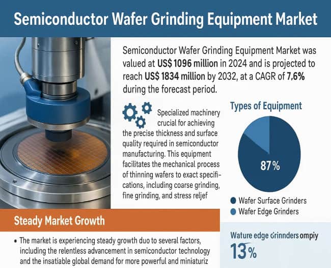 Semiconductor Wafer Grinding Equipment: Top Trends & Market Size