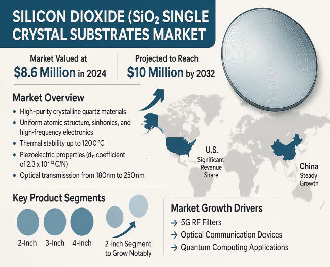 SiO₂ Single Crystal Substrates Market: Top Trends and Forecast