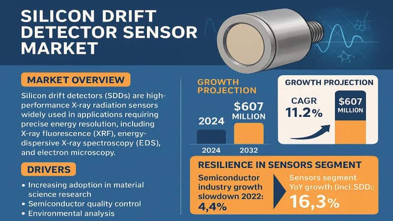 Silicon Drift Detector Sensor Market: Growth Potential, Trends, and Market Outlook 2032