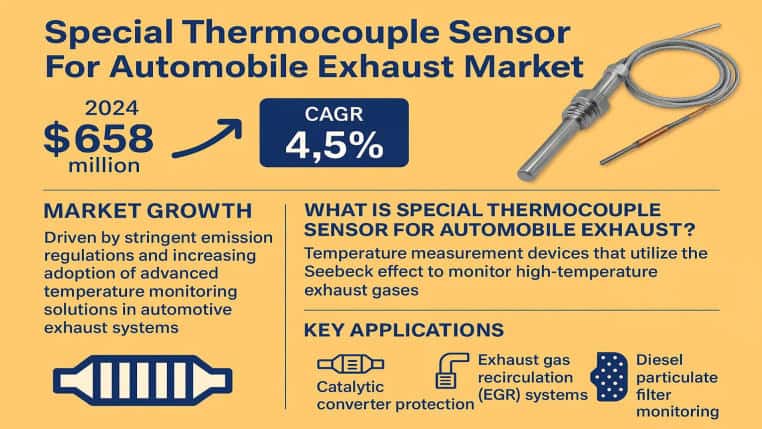 Special Thermocouple Sensor for Automobile Exhaust Market: Industry Trends, Emission Monitoring & Forecast 2025–2032