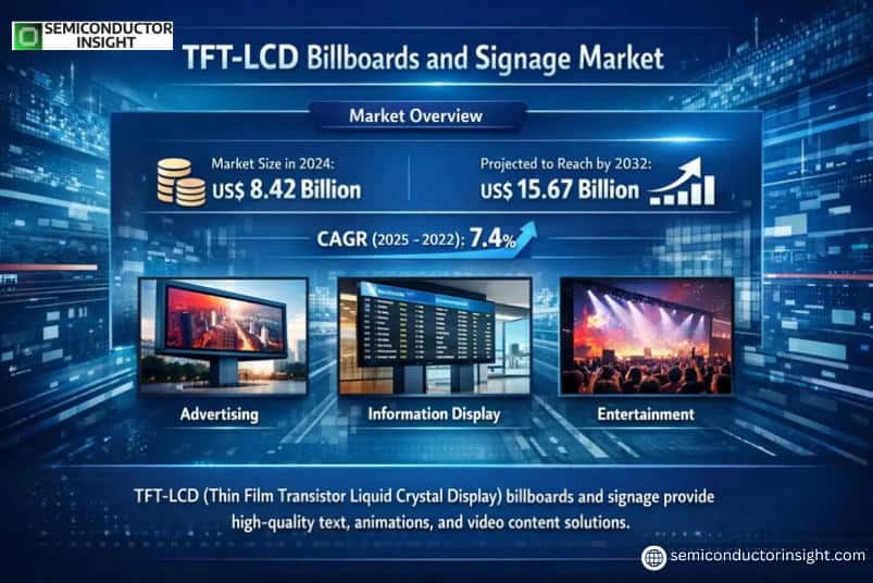 Global TFT-LCD Billboards and Signage Market: Growth Trends, Installation Demand, and Forecasts 2025–2032
