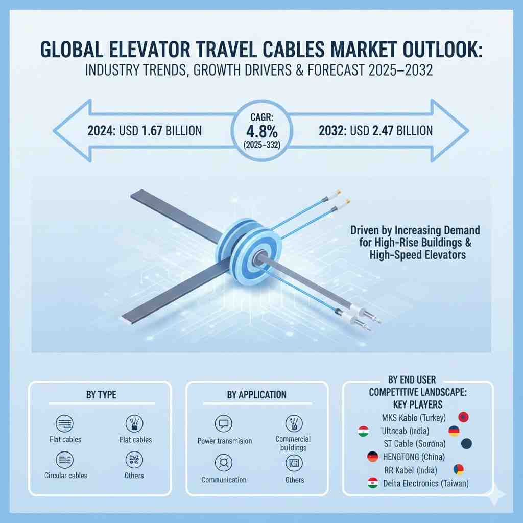 Global Elevator Travel Cables Market Outlook: Industry Trends, Growth Drivers & Forecast 2026–2033