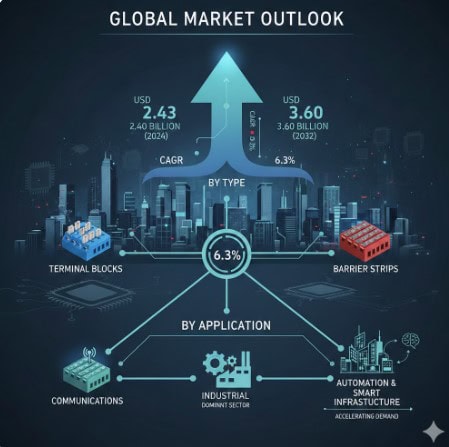 Terminal Blocks and Barrier Strips Market CAGR in Growth : Share, Value, Size and Insights Analysis
