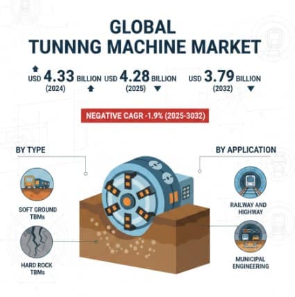 Tunnel Boring Machine Market Expansion and Revenue Outlook with 1.9% CAGR, 2026–2032
