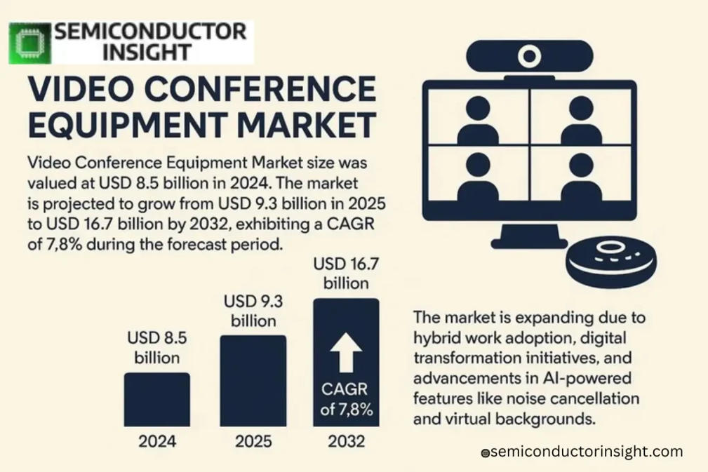 Video Conference Equipment Market: Key Drivers, Challenges, and Opportunities 2032