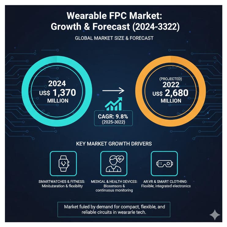 Wearable FPC Market: Global Market Size, Growth Drivers, and Forecast 2025–2032