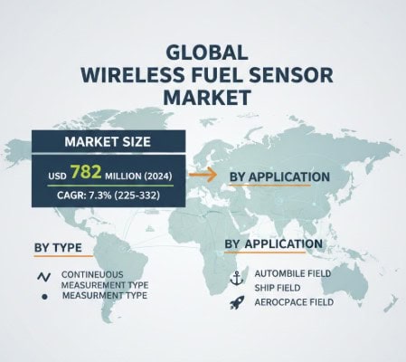 Wireless Fuel Sensor Market Growth Outlook at 7.3% CAGR During 2026–2032