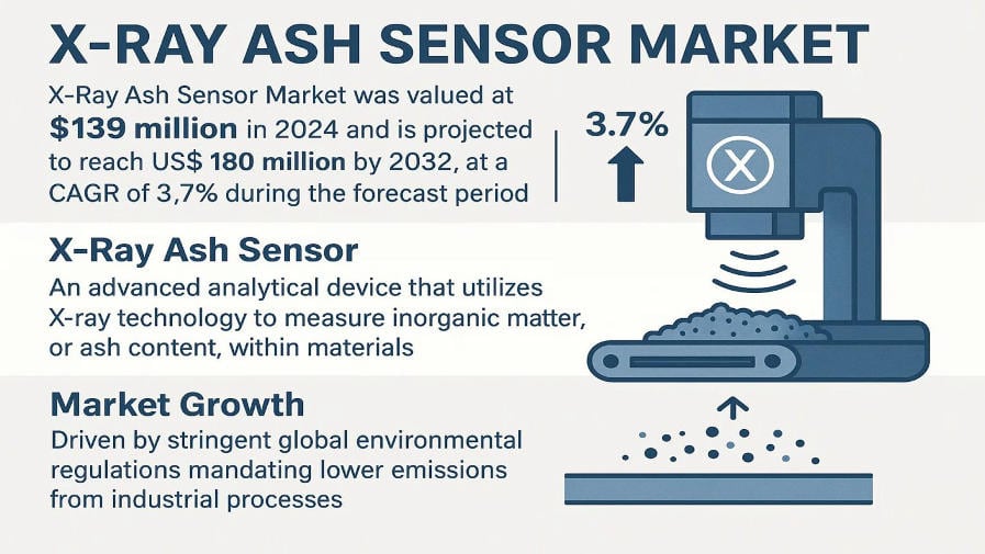 X-Ray Ash Sensor Market: Global Industry Growth Outlook and Opportunities 2032