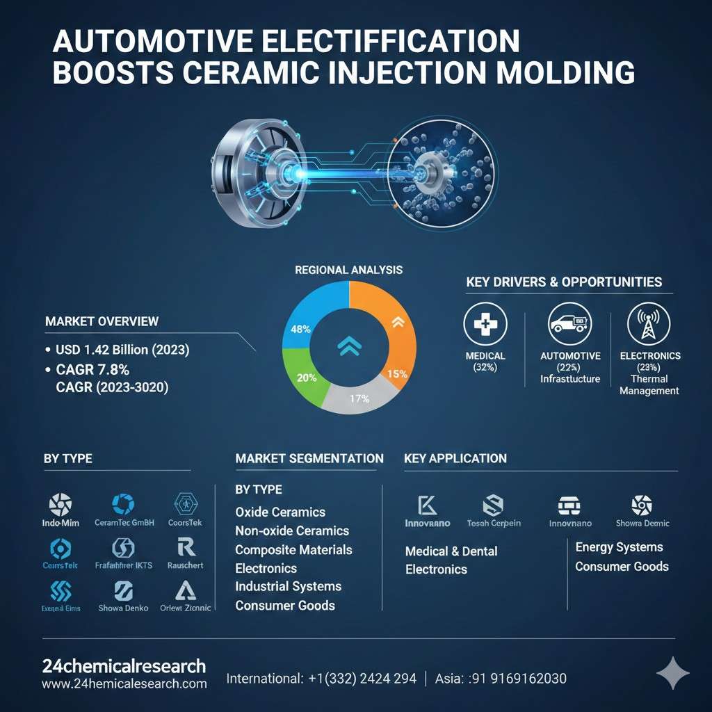 How Automotive Electrification Is Boosting Ceramic Injection Molding Demand