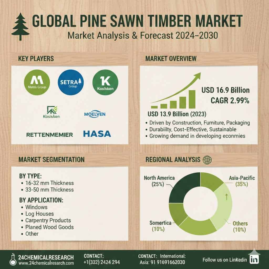Top 5 Drivers Fueling the USD 13.9 Billion Pine Sawn Timber Industry Through 2030