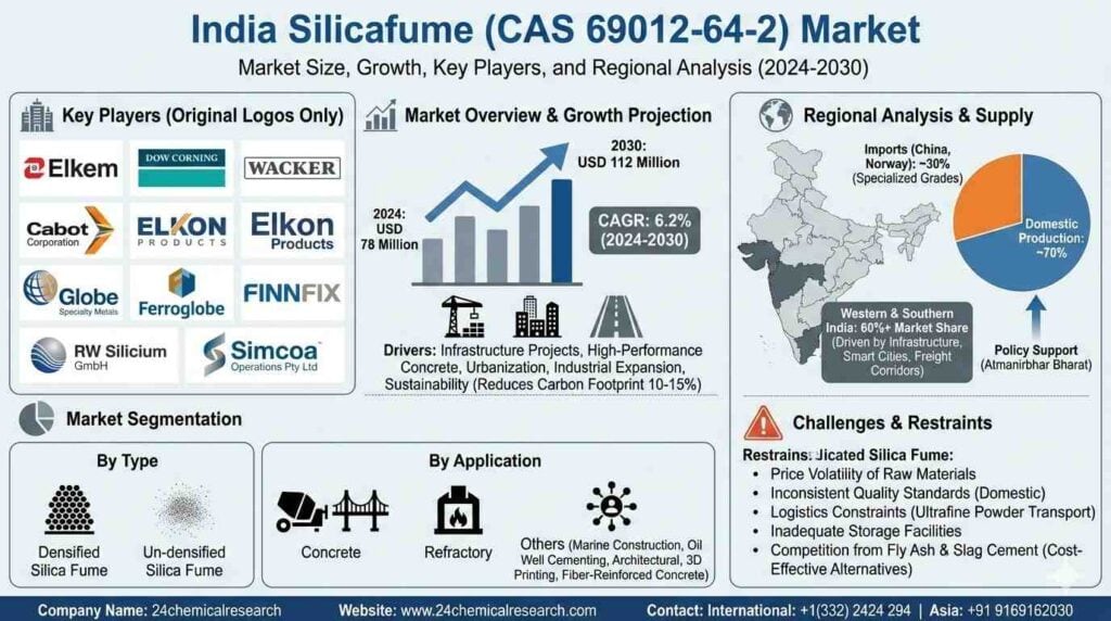India Silicafume Analysis 2030: Meeting the Demand for Marine and Architectural Concrete