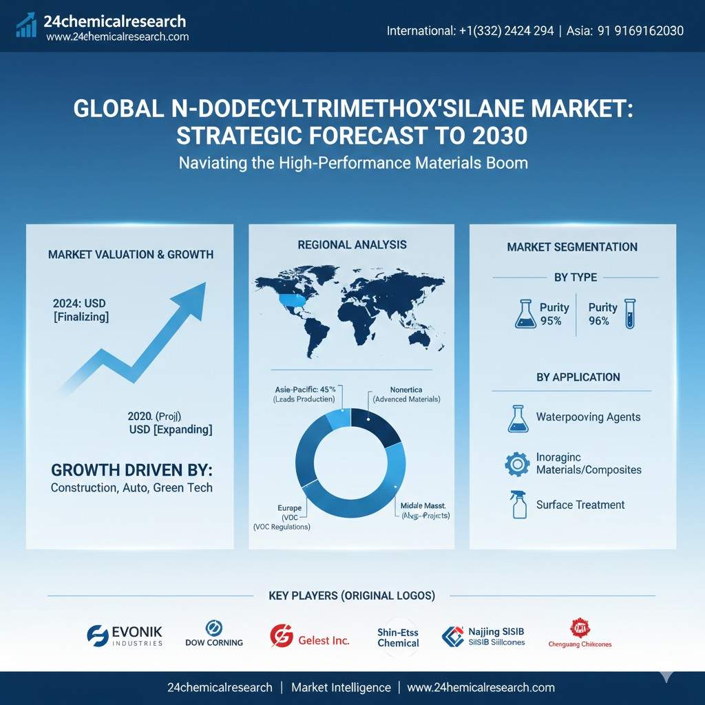 Global n-Dodecyltrimethoxysilane Market: Strategic Forecast and Growth to 2030