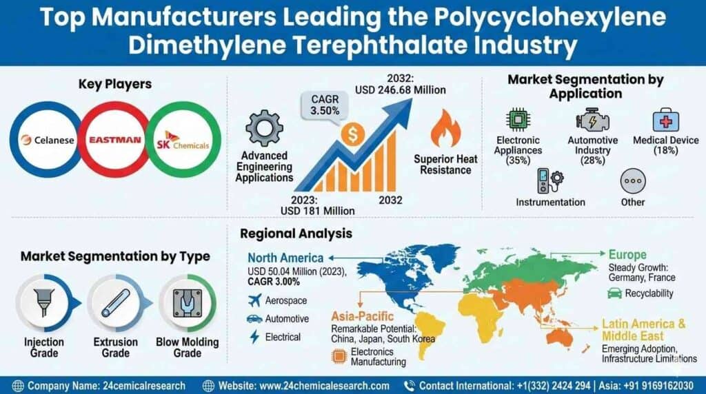 Top Manufacturers Leading the Polycyclohexylene Dimethylene Terephthalate Industry
