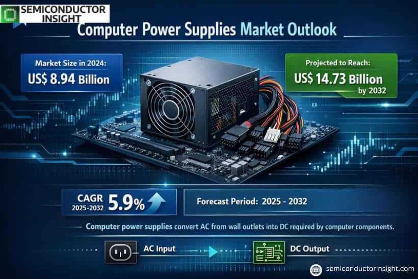Global Computer Power Supplies Market Poised for Strong Growth by 2032 — Driven by Gaming PCs, Data Centers & Energy Efficiency