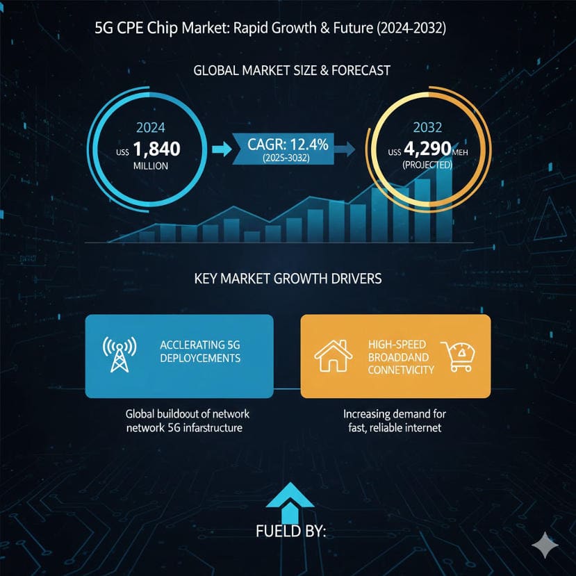 5G CPE Chip Market: Global Market Size, Growth Drivers, and Forecast 2025–2032