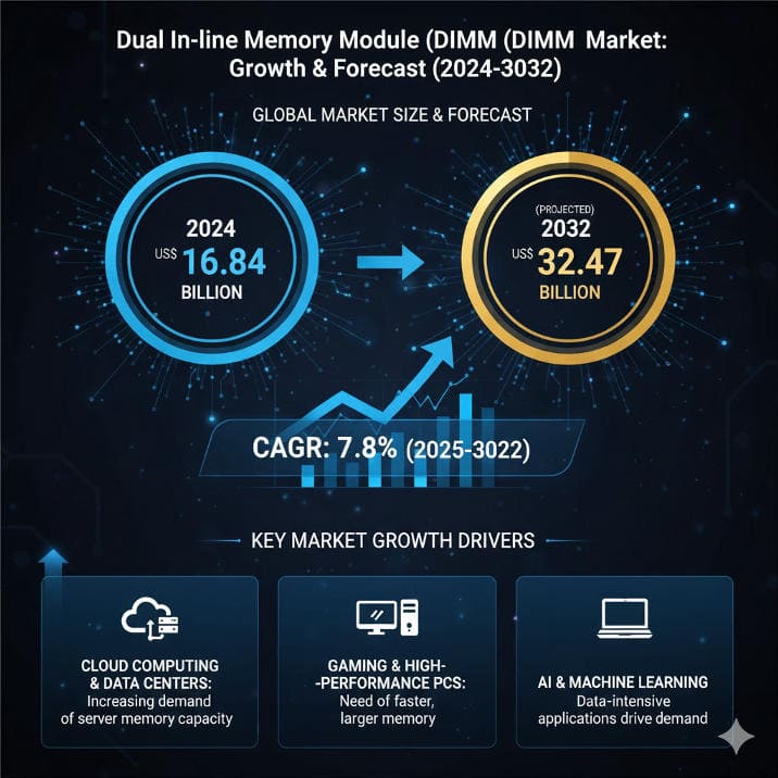 Global Dual In-Line Memory Module (DIMM) Market: Market Size, Growth Drivers, and Forecast 2025–2032