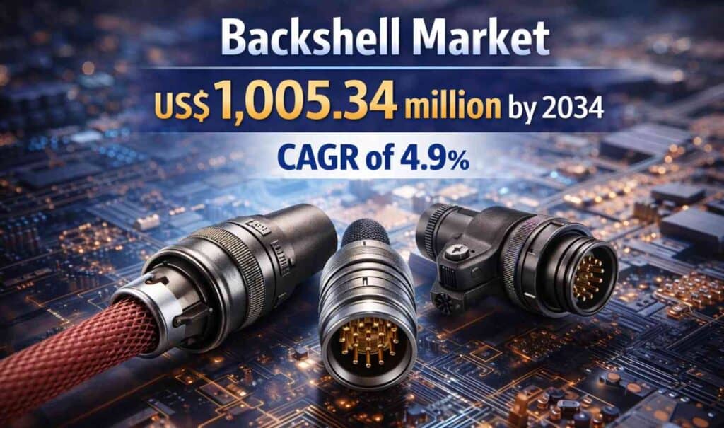 Global Backshell Market to Surpass US$ 1,005.34 million by by 2034, Driven by Aerospace Innovation and Defense Modernization