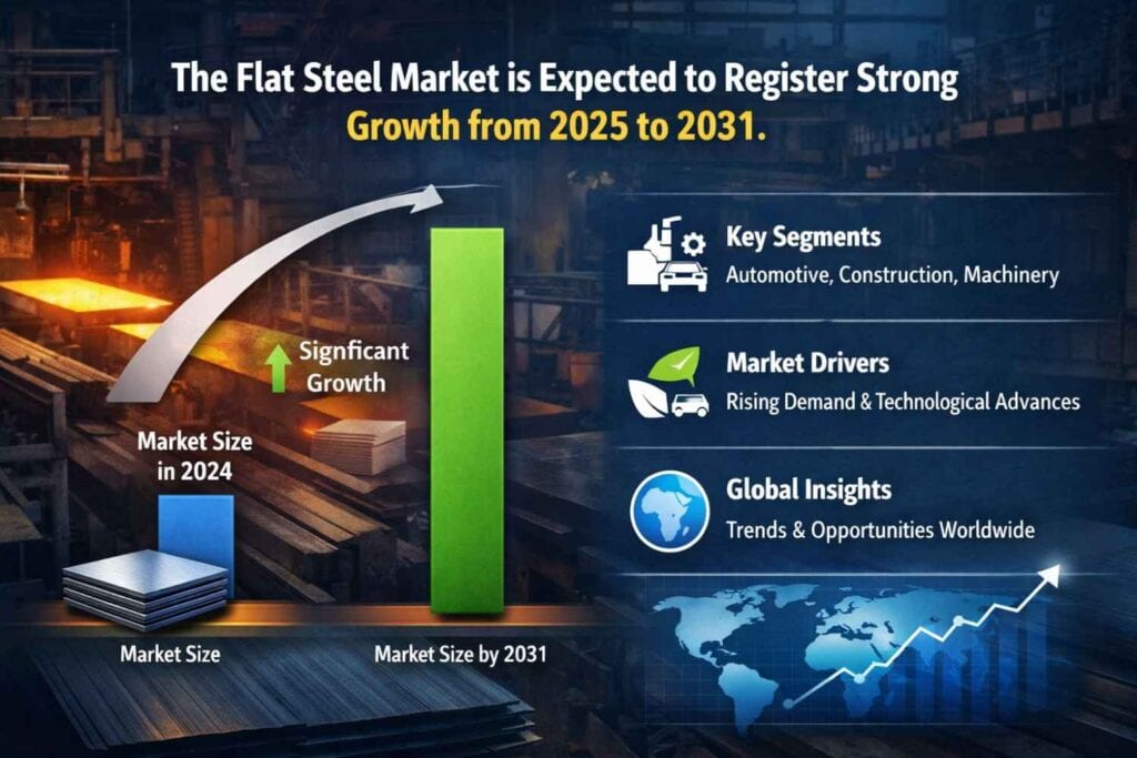 Flat Steel Market Size and Industry Forecast 2025–2031