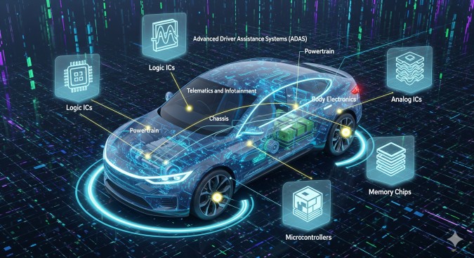 Automotive Chip Market Fuels Innovation in Smart & Electrified Mobility Through 2031