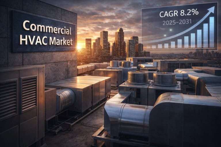 Commercial HVAC Market Expands with Rising Demand for Smart and Energy Efficient Systems