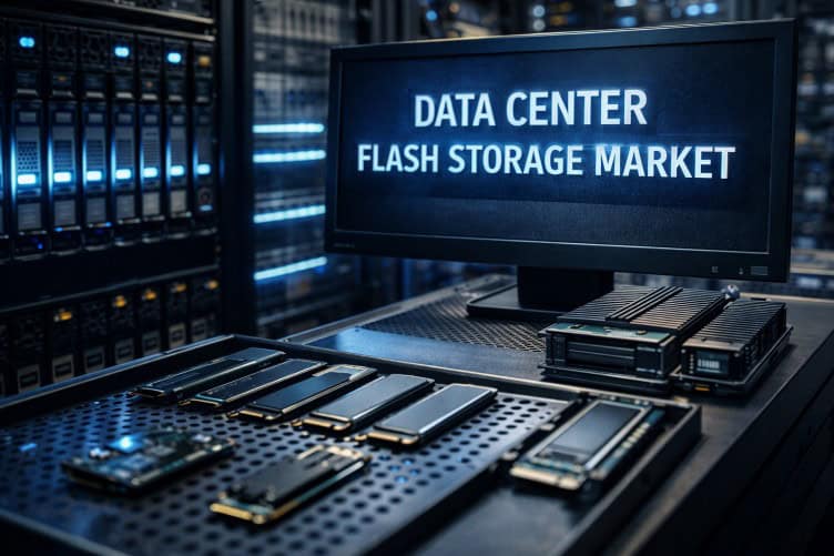 Data Center Flash Storage Market Size, Growth & Trends 2034