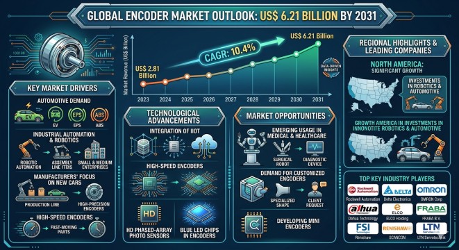 Encoder Market Poised for Strong Growth by 2031 Amid Rising Industrial Automation Demand
