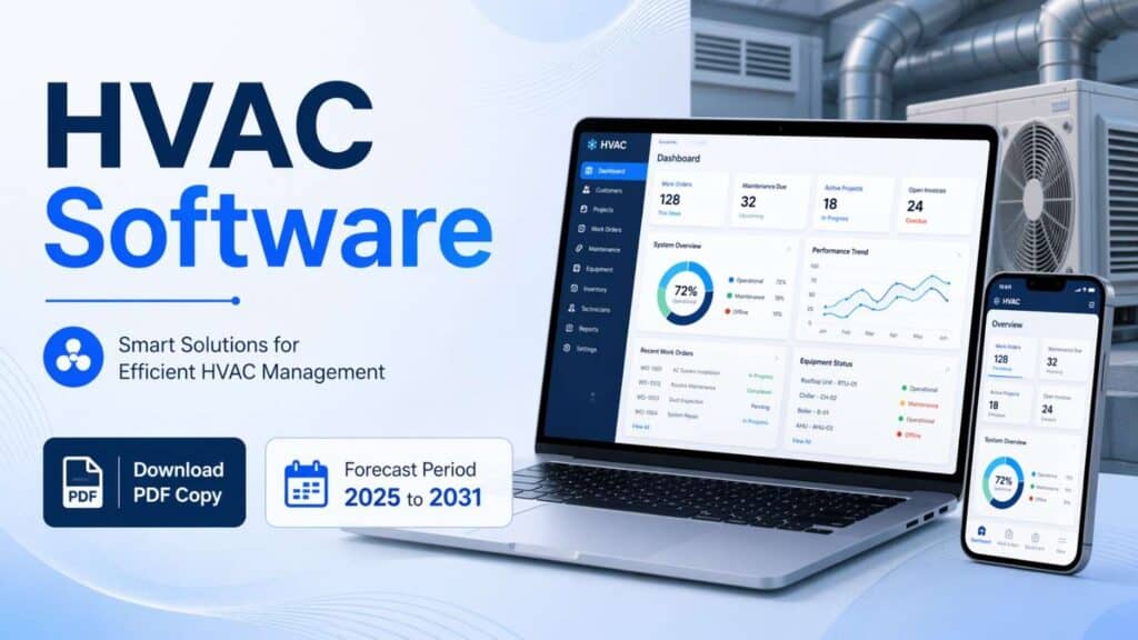 HVAC Software Market Outlook 2031: Trends, Growth Drivers, and Strategic Analysis