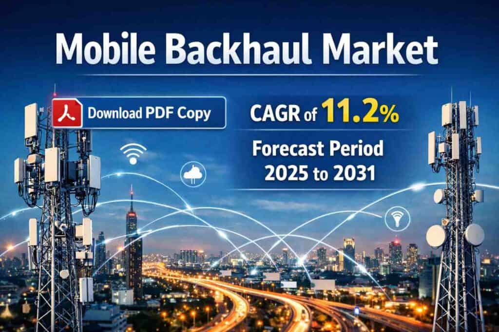 Global Mobile Backhaul Market Size, Strategic Insights, and Key Industry Players by 2031