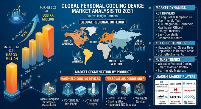 Personal Cooling Device Market Witnesses Strong Growth Amid Rising Heat Stress and Wearable Tech Innovation