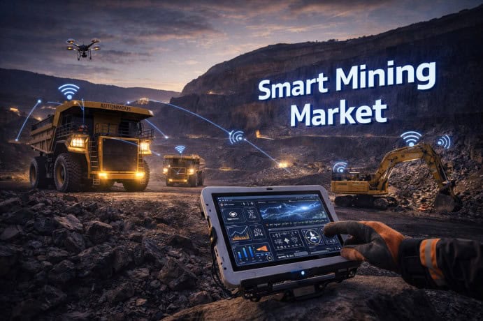 Smart Mining Market Grows Rapidly with IoT Integration and Digital Transformation