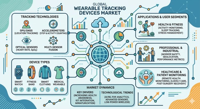 Wearable Tracking Devices Set to Transform Connected Health and Everyday Life Through Advanced Sensor Innovations, AI Integration, and Consumer-Centric Experiences Through 2031