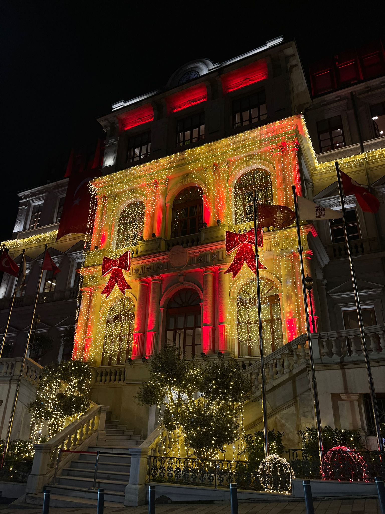 Dış mekan perde led su geçirmez