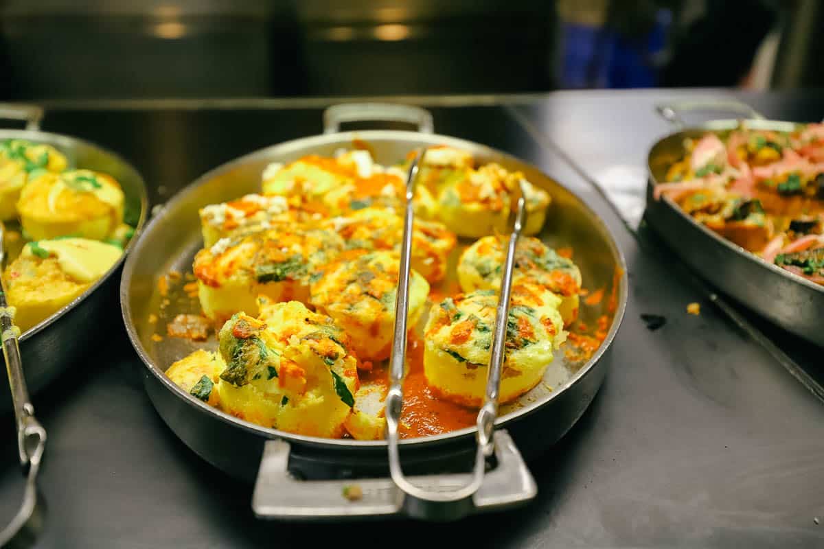 a Mediterranean frittata