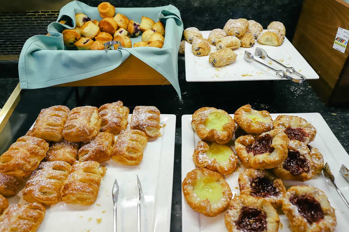 assorted pastries