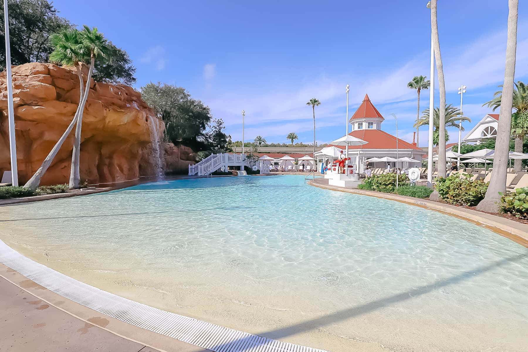 the Beach Pool at Disney's Grand Floridian