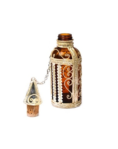 Χειροποίητο συρματερό μπουκάλι - Image 2