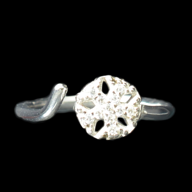 Ασημένιο 925 δαχτυλίδι νιφάδα !