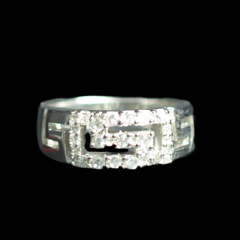 Ασημένιο 925 ζιργκόν δαχτυλίδι !