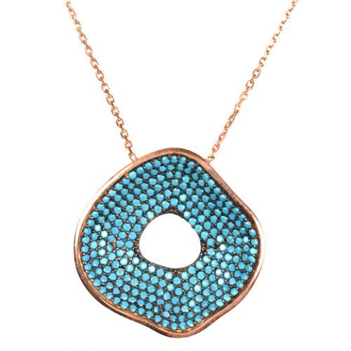 Ασημένιο 925 διακριτικό κολιέ