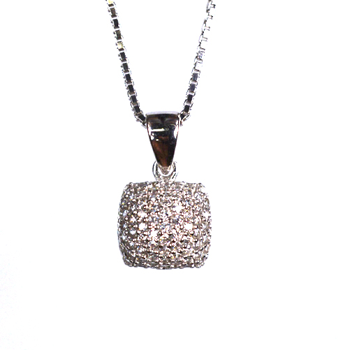 Ασημένιο 925 διακριτικό κολιέ