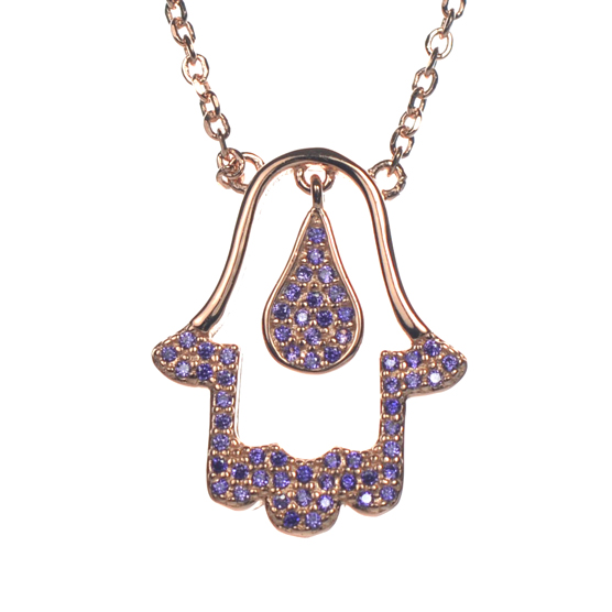 Ασημένιο 925 κολιέ χέρι της φατιμά !