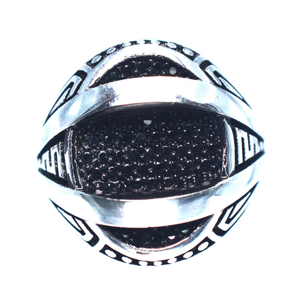 Ασημένιο 925 δαχτυλίδι με ζιργκόν